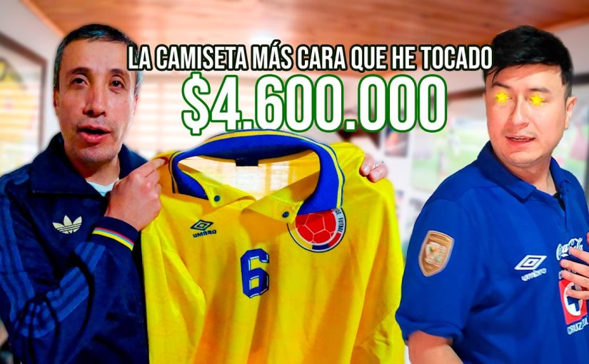 La MEJOR colección de camisetas del fútbol colombiano 🇨🇴 ¡una cuesta más de 4 millones!