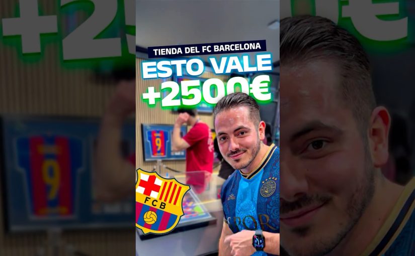 💰🤯 ¿CUÁL ES EL ARTÍCULO MÁS CARO DE LA TIENDA DEL BARÇA? 🔍🏟️