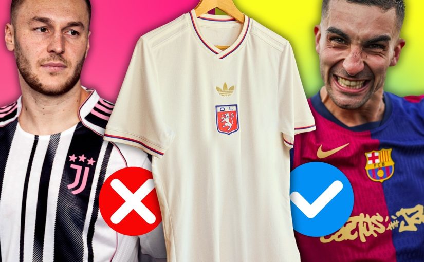 Así serán las NUEVAS CAMISETAS 2025/26 | Barcelona, Lyon, Juventus y más
