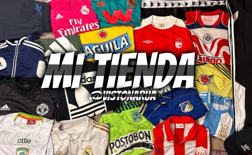 MI nueva TIENDA DE CAMISETAS DE FUTBOL | Fabio Castellanos